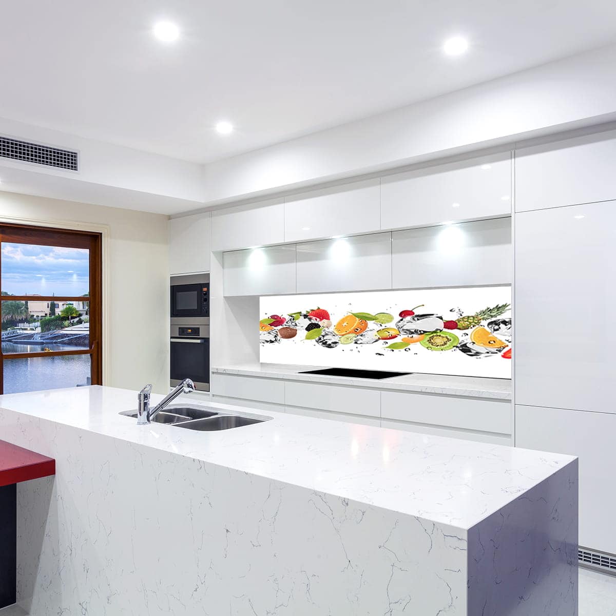 Panel szklany Owoce 52519180