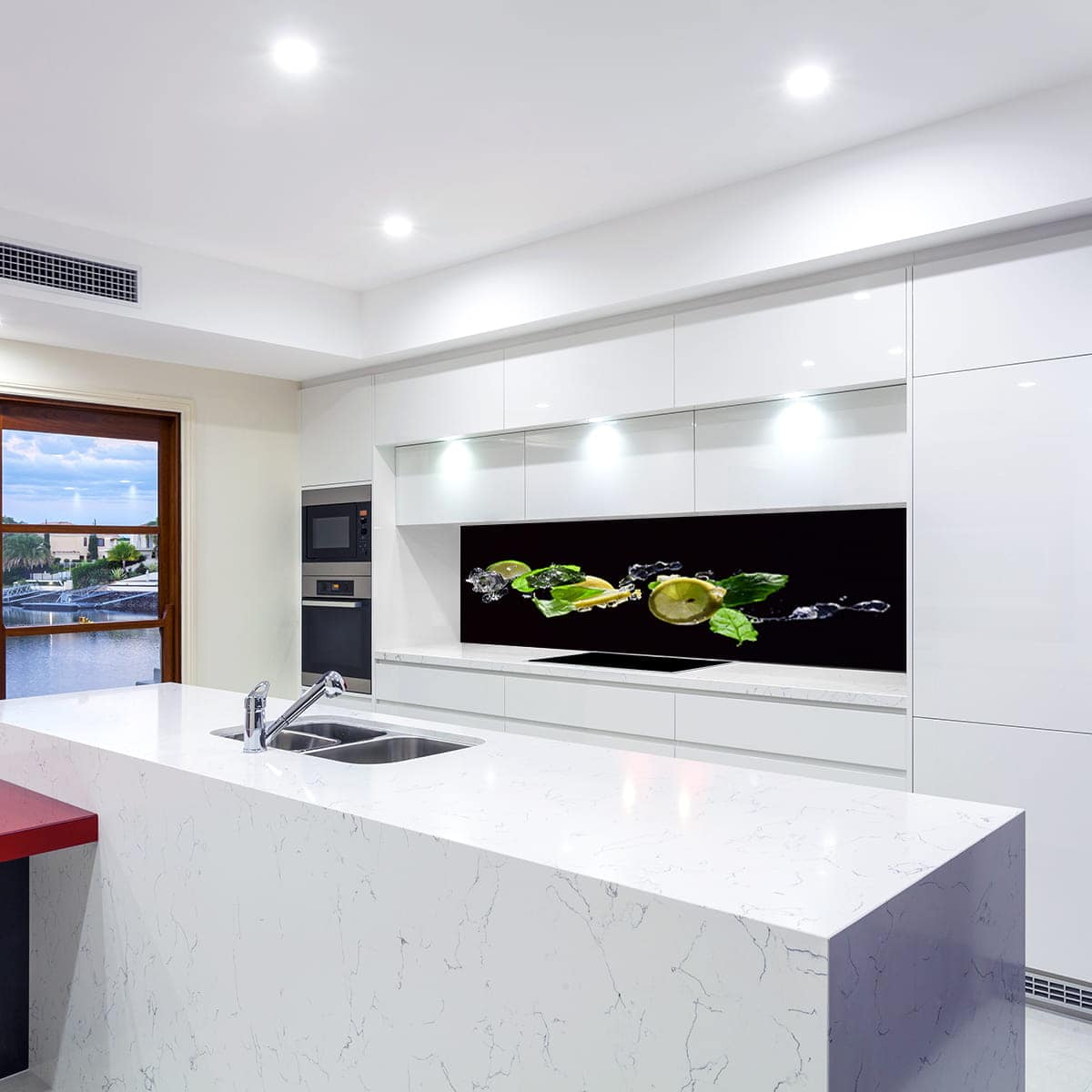 Panel szklany Owoce 72612522