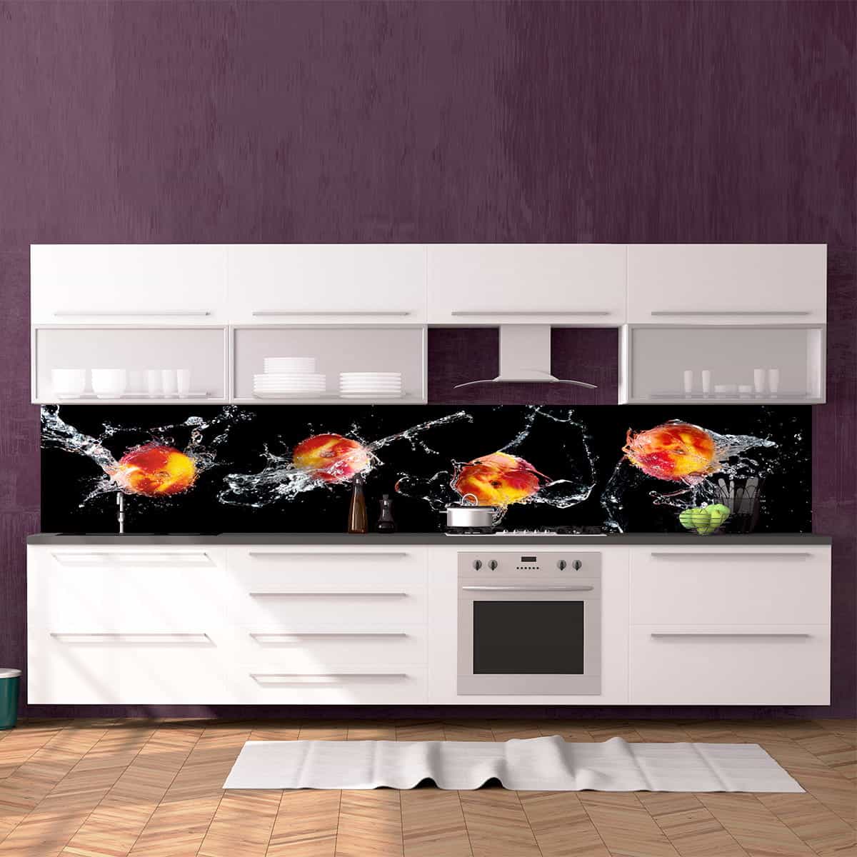 Panel szklany Owoce 91086377